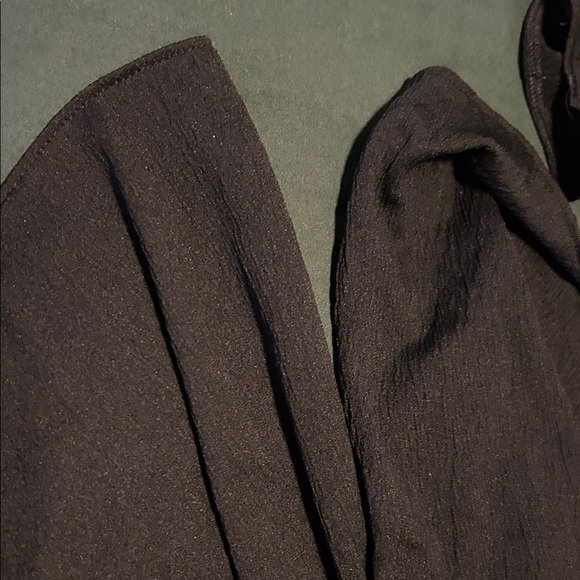 Croft & Barrow Black Textured Top - Picture 6 of 6